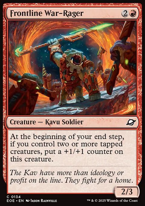Edge of Eternities: Frontline War-Rager