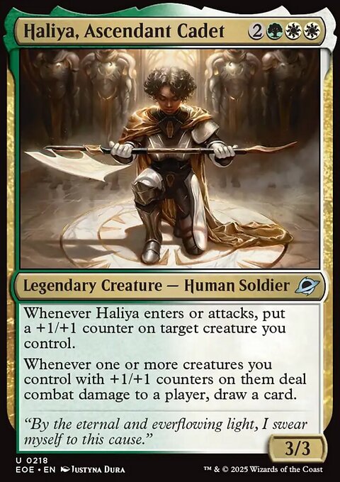 Edge of Eternities: Haliya, Ascendant Cadet