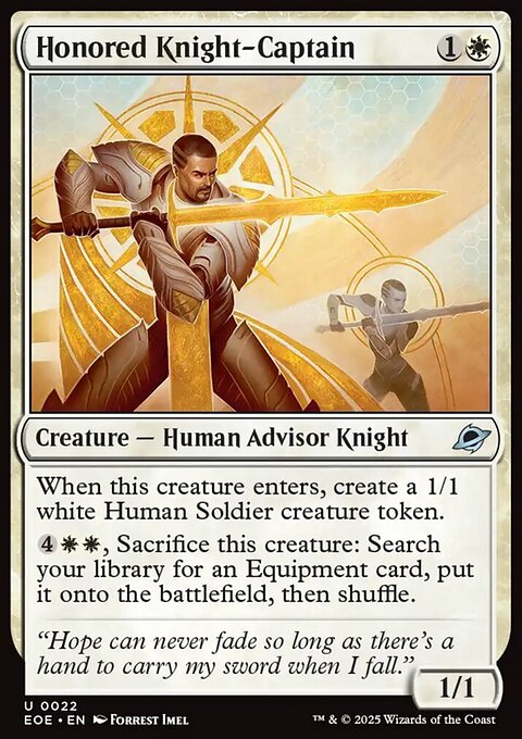Edge of Eternities: Honored Knight-Captain