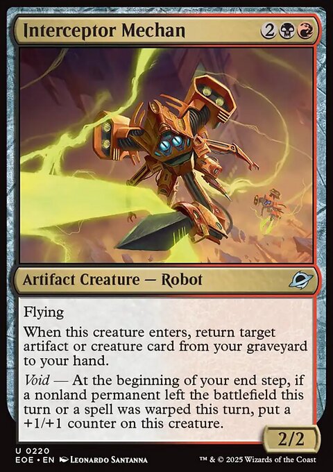 Edge of Eternities: Interceptor Mechan