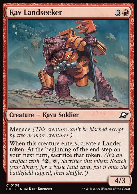 Edge of Eternities: Kav Landseeker