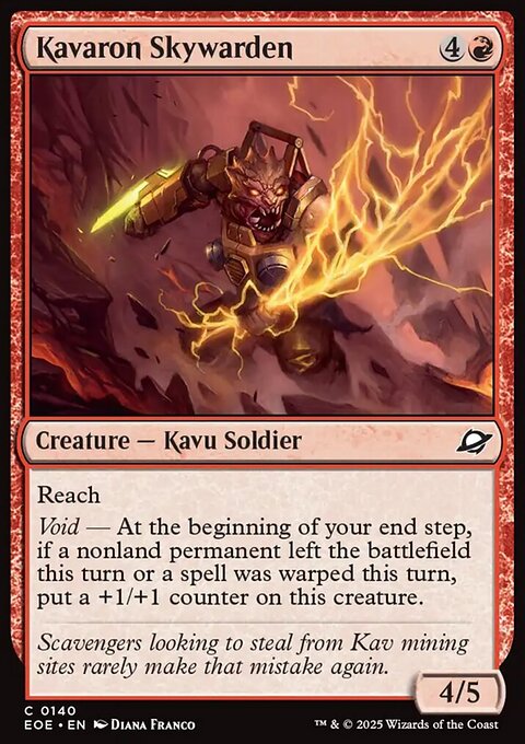 Edge of Eternities: Kavaron Skywarden