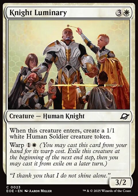 Edge of Eternities: Knight Luminary