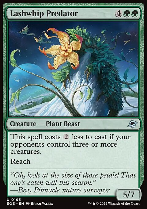 Edge of Eternities: Lashwhip Predator