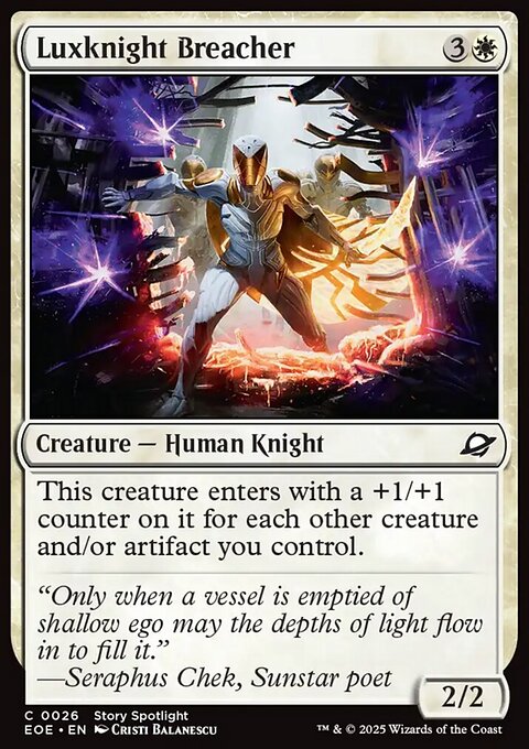 Edge of Eternities: Luxknight Breacher