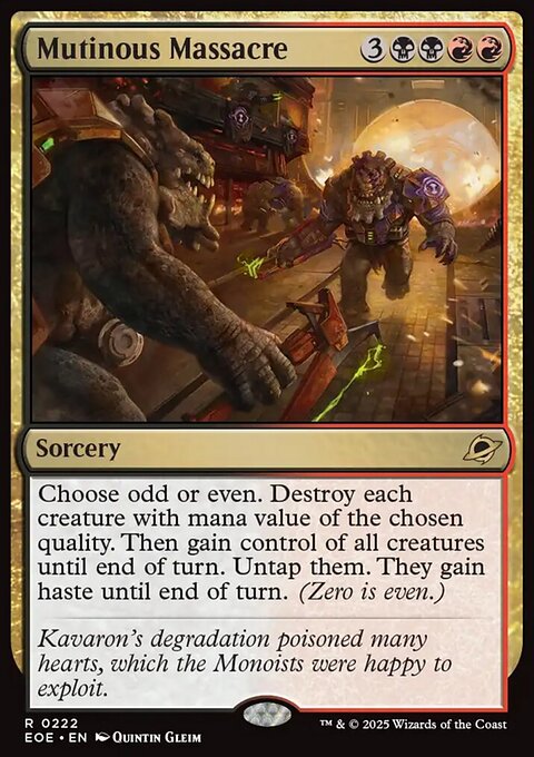 Edge of Eternities: Mutinous Massacre