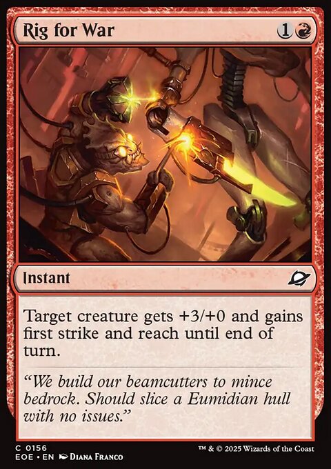 Edge of Eternities: Rig for War