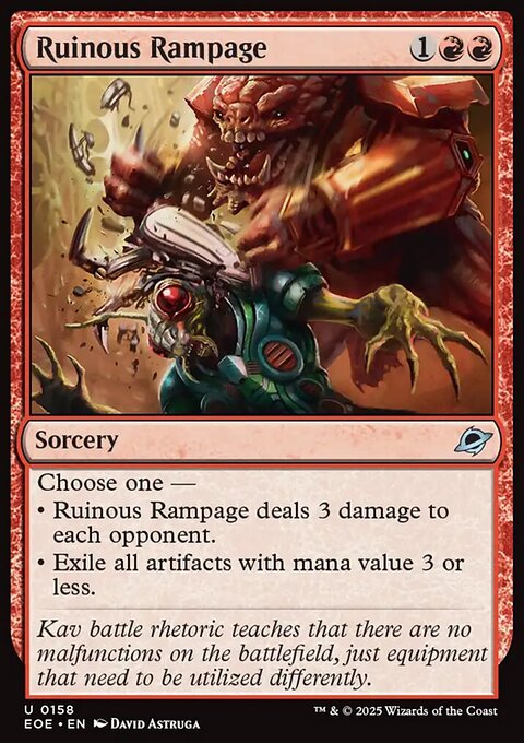 Edge of Eternities: Ruinous Rampage
