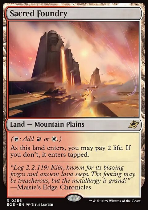 Edge of Eternities: Sacred Foundry