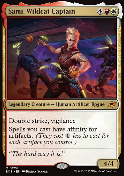Edge of Eternities: Sami, Wildcat Captain