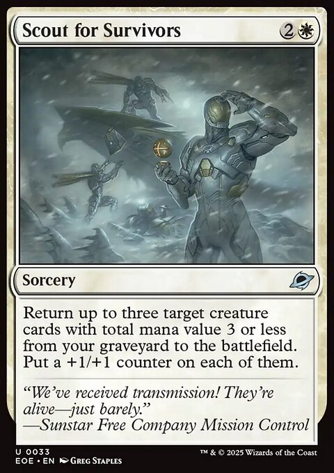 Edge of Eternities: Scout for Survivors