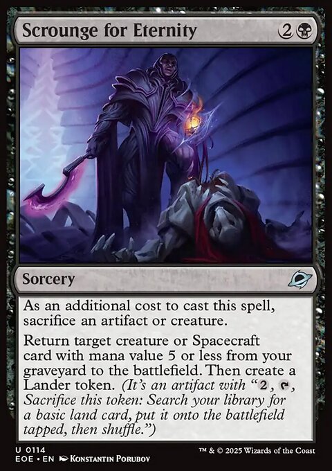 Edge of Eternities: Scrounge for Eternity