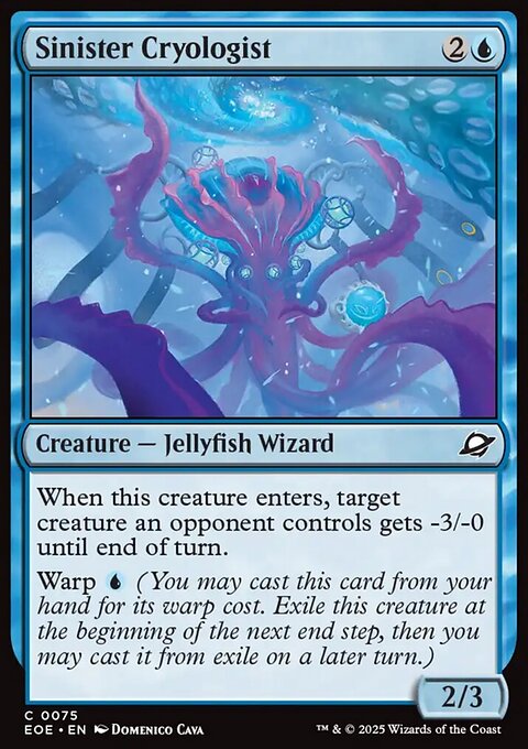 Edge of Eternities: Sinister Cryologist