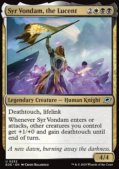 Edge of Eternities: Syr Vondam, the Lucent