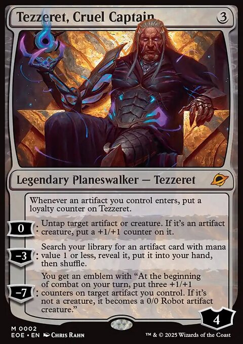Edge of Eternities: Tezzeret, Cruel Captain