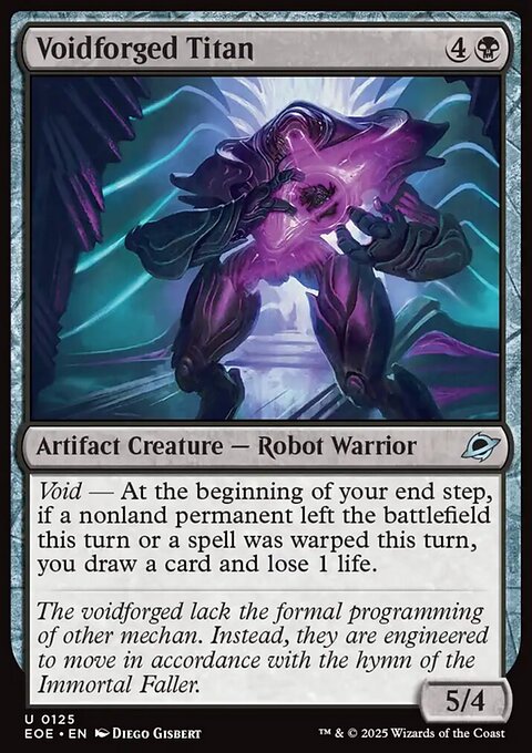 Edge of Eternities: Voidforged Titan