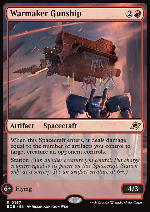 Edge of Eternities: Warmaker Gunship