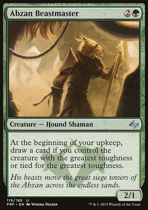Fate Reforged: Abzan Beastmaster