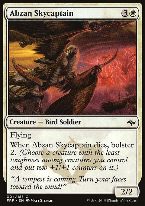 Fate Reforged: Abzan Skycaptain