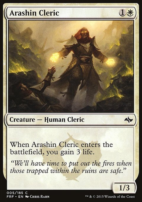 Fate Reforged: Arashin Cleric
