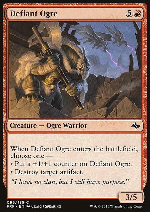 Fate Reforged: Defiant Ogre