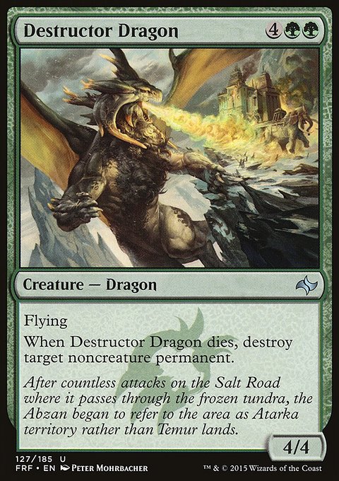 Fate Reforged: Destructor Dragon