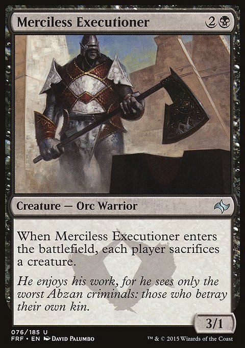 Fate Reforged: Merciless Executioner