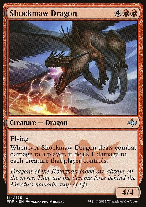 Fate Reforged: Shockmaw Dragon