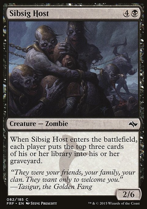 Fate Reforged: Sibsig Host