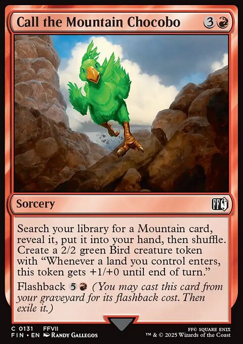 Final Fantasy: Call the Mountain Chocobo
