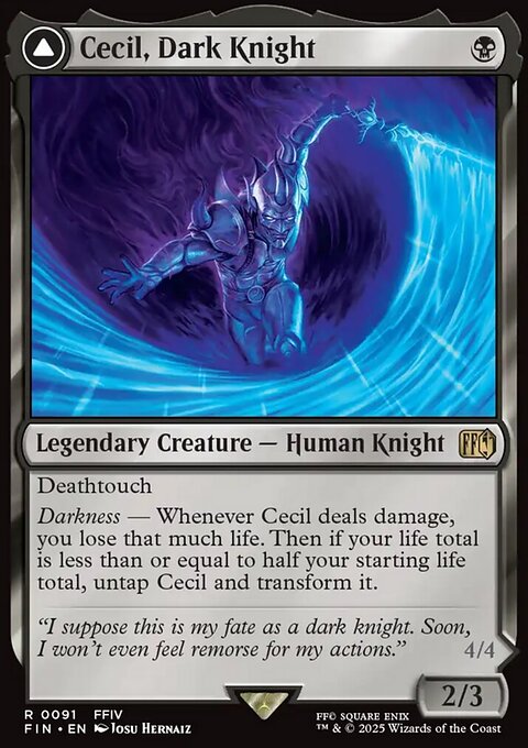 Final Fantasy: Cecil, Dark Knight