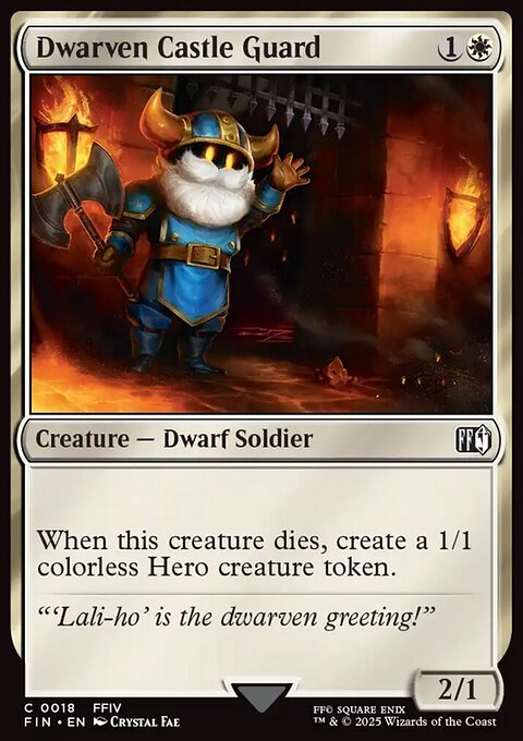 Final Fantasy: Dwarven Castle Guard