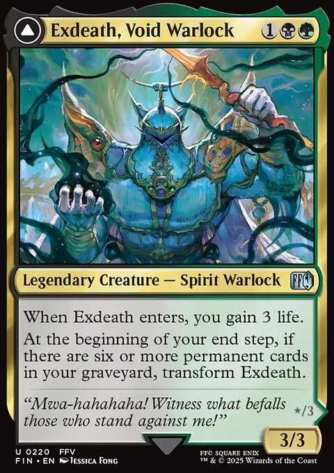 Final Fantasy: Exdeath, Void Warlock