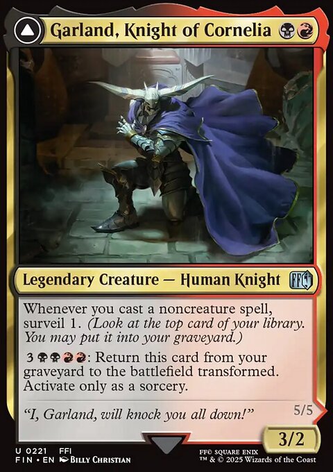 Final Fantasy: Garland, Knight of Cornelia