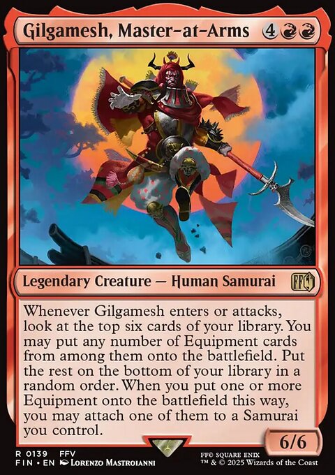 Final Fantasy: Gilgamesh, Master-at-Arms