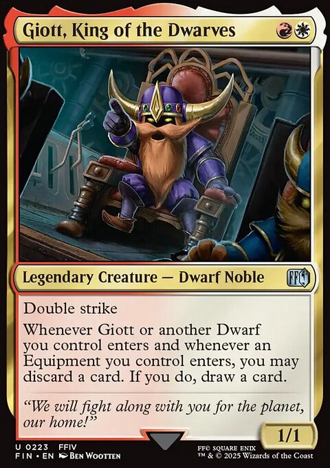 Final Fantasy: Giott, King of the Dwarves