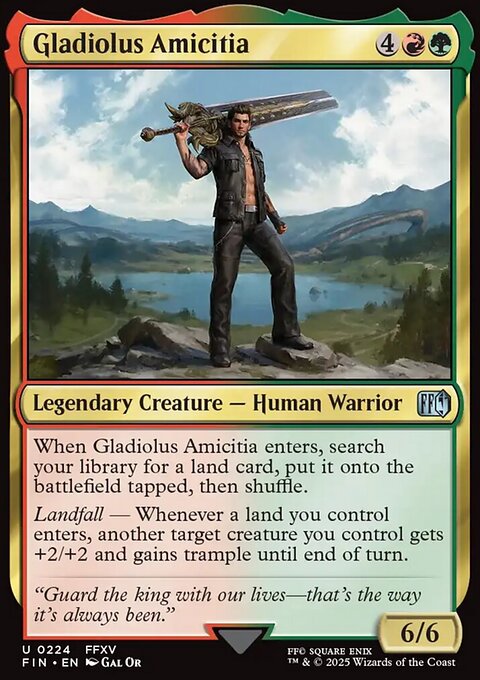 Final Fantasy: Gladiolus Amicitia