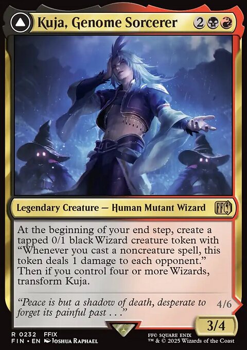 Final Fantasy: Kuja, Genome Sorcerer // Trance Kuja, Fate Defied