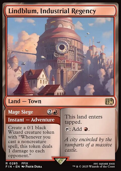 Final Fantasy: Lindblum, Industrial Regency