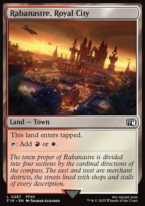 Final Fantasy: Rabanastre, Royal City