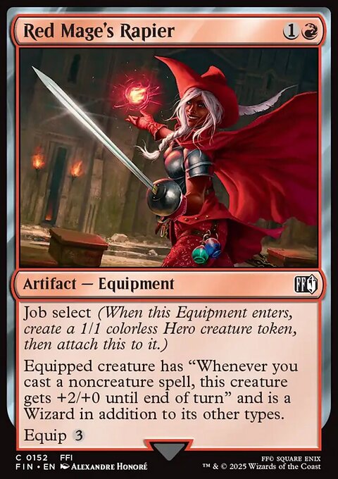 Final Fantasy: Red Mage's Rapier