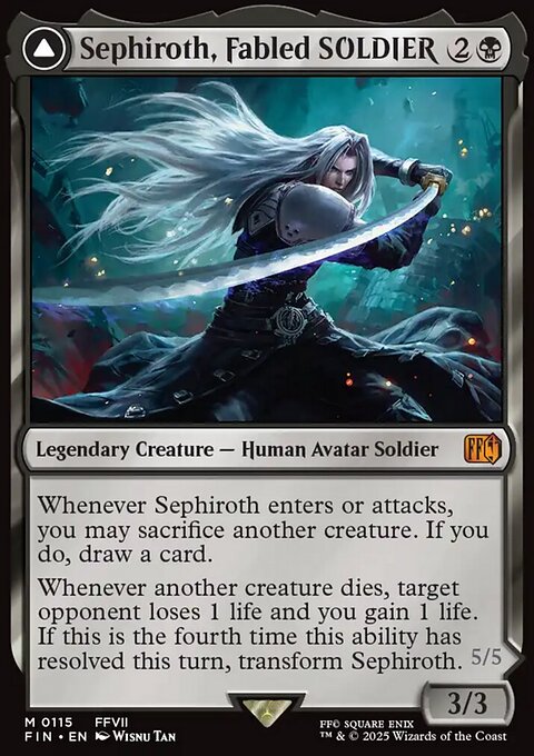 Final Fantasy: Sephiroth, Fabled SOLDIER