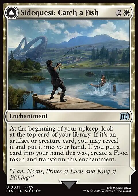 Final Fantasy: Sidequest: Catch a Fish