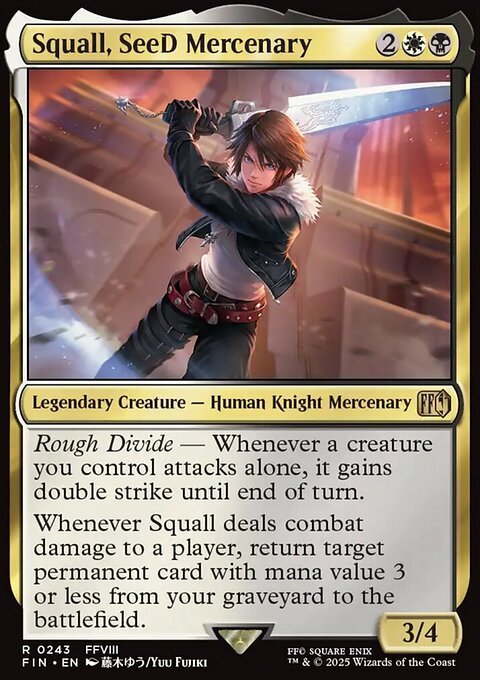 Final Fantasy: Squall, SeeD Mercenary
