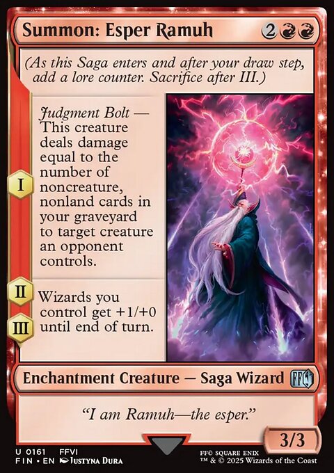 Final Fantasy: Summon: Esper Ramuh