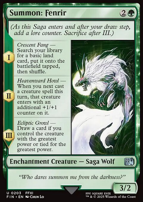 Final Fantasy: Summon: Fenrir