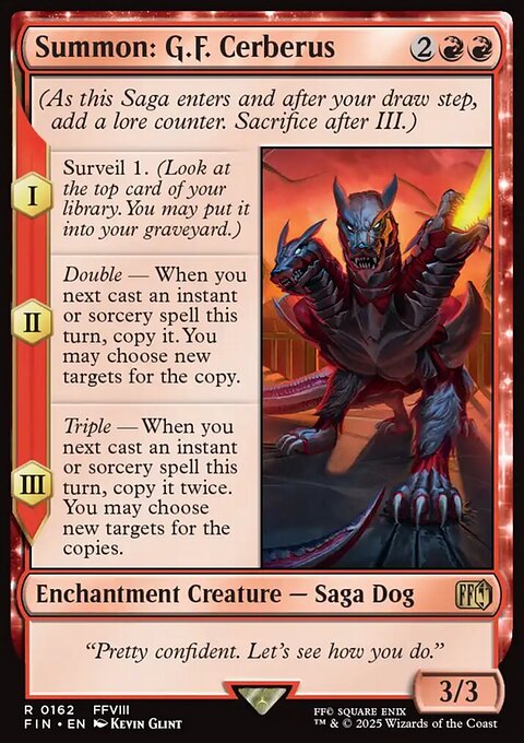 Final Fantasy: Summon: G.F. Cerberus