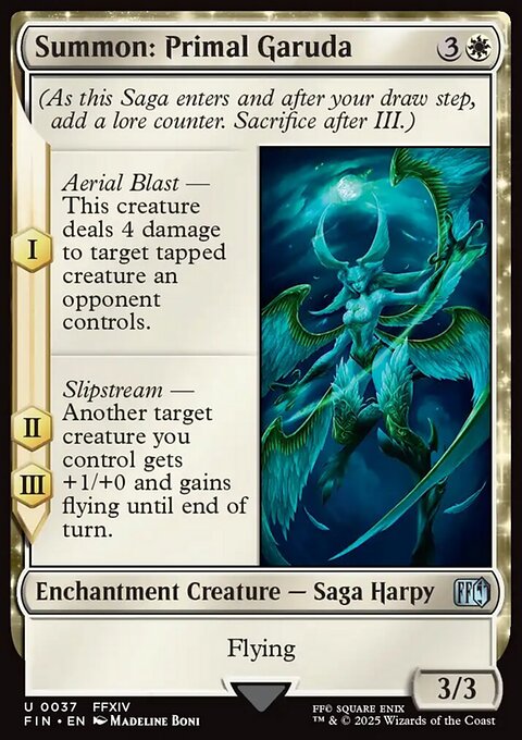 Final Fantasy: Summon: Primal Garuda