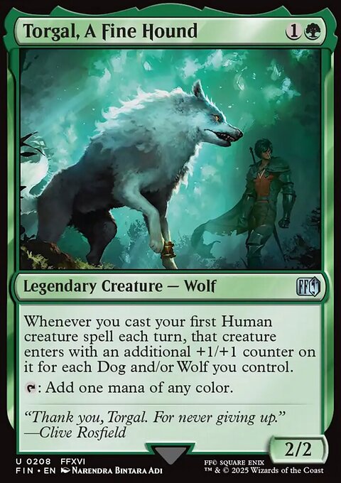 Final Fantasy: Torgal, A Fine Hound