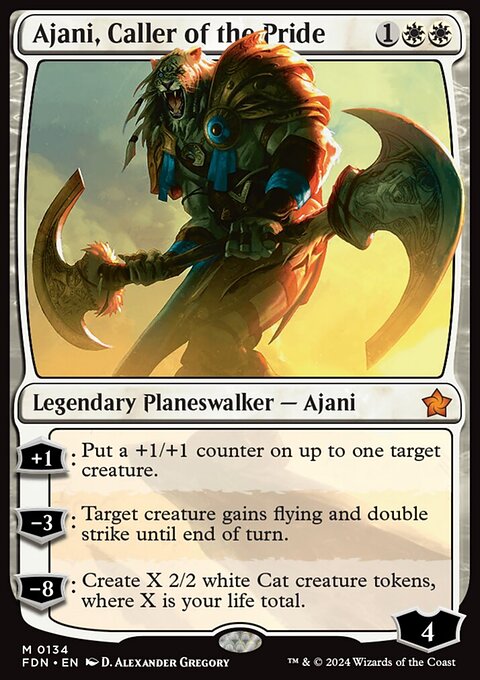 Foundations: Ajani, Caller of the Pride